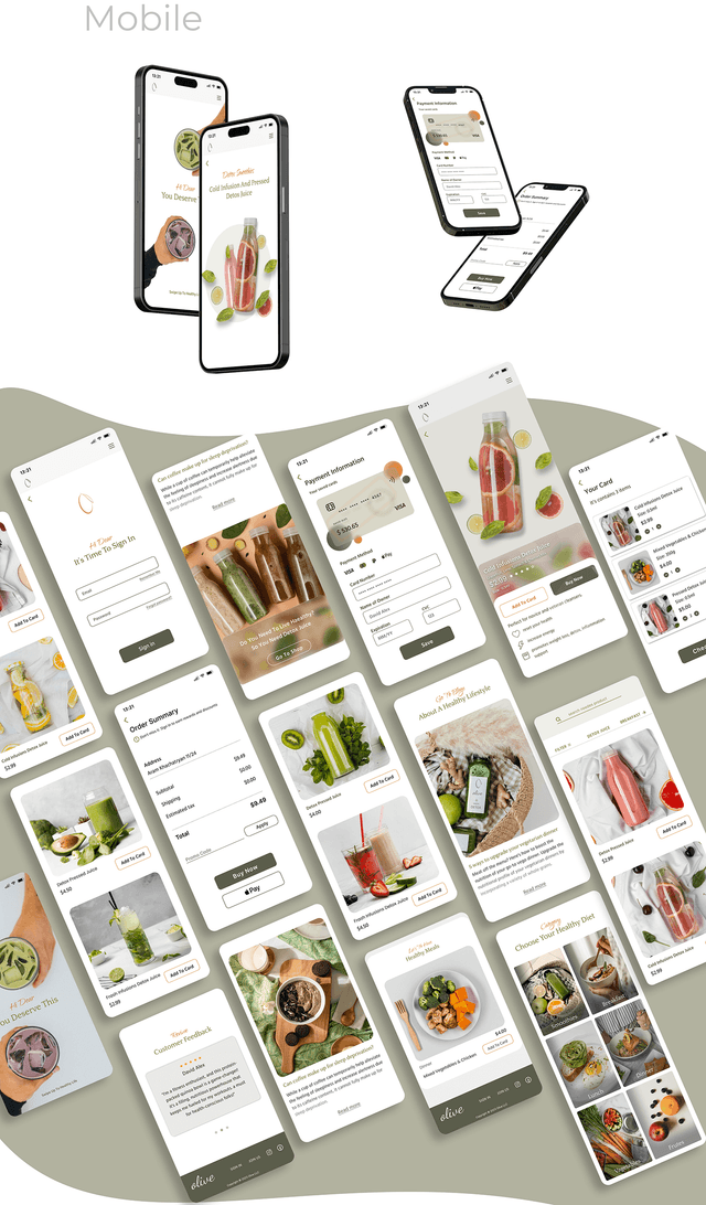 Healthy Life - Ui/Ux Design